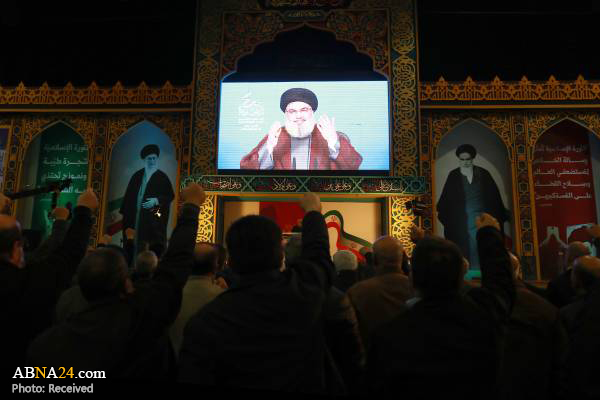 Photos: Sayyed Nasrallah's speech on 40th anniversary of Islamic Revolution
