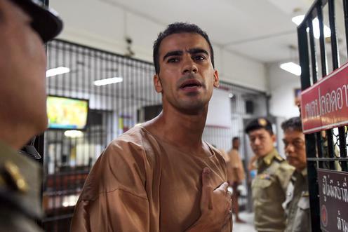 الحكومة التايلاندية تتنصّل من مسؤوليّة احتجاز اللاعب "حكيم العريبي"