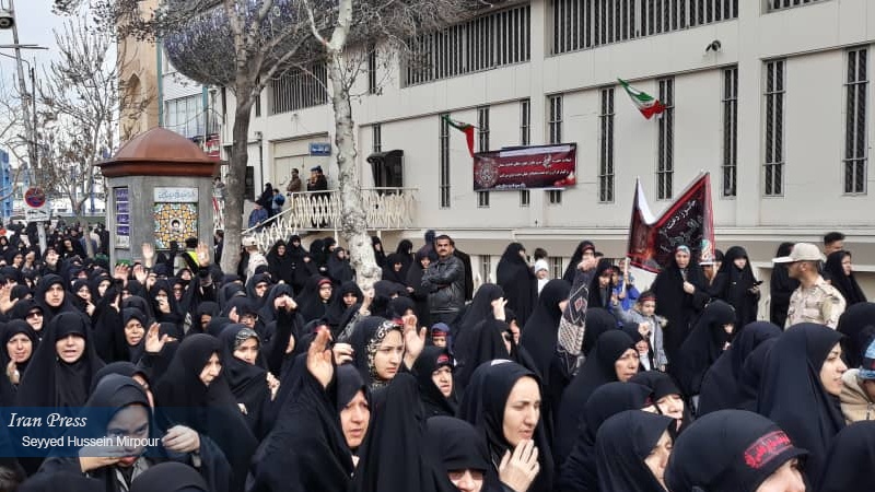 イスラムの預言者の娘、ファーティマ（SA）の殉教日、イラン全国で追悼儀式　