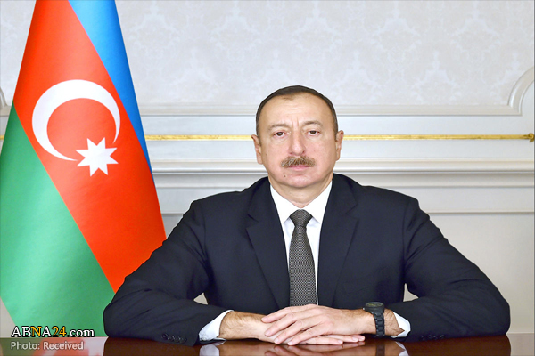 Azerbaijani president congratulates Rouhani on Islamic Revolution anniv.