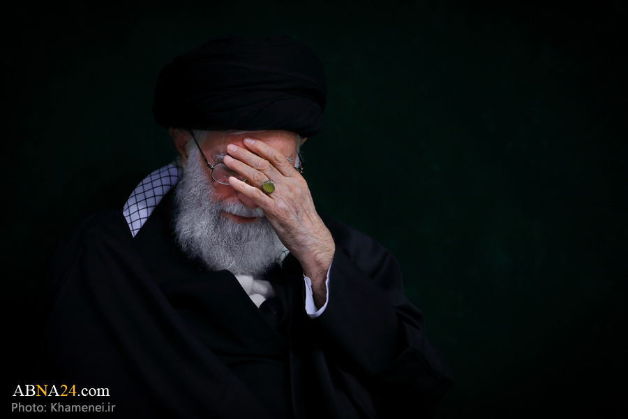 Photos: Imam Khamenei attending last night of mourning ceremonies on martyrdom of Hazrat Fatima (PBUH)