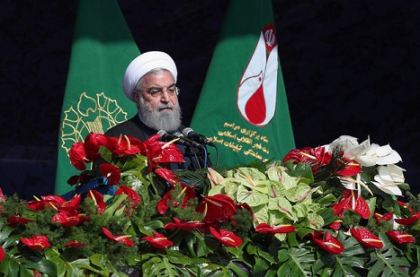 Ruhani: Halkımız düşmanın komplolarını boşa çıkardı
