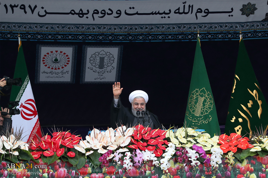 Pres. Rouhani appreciates people’s presence in Feb. 11 ceremony