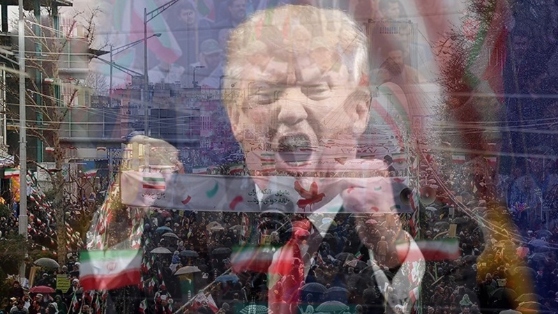 جشن انقلاب میں ایرانی عوام کی تاریخی شرکت پر ٹرمپ چراغ پا