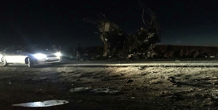 Terrorists target IRGC bus in southeastern Iran; 44 martyred or wounded / Video