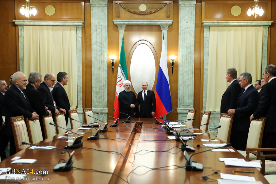 Pres. Rouhani: Iran, Russia, Turkey cooperation on Syria had good achievements