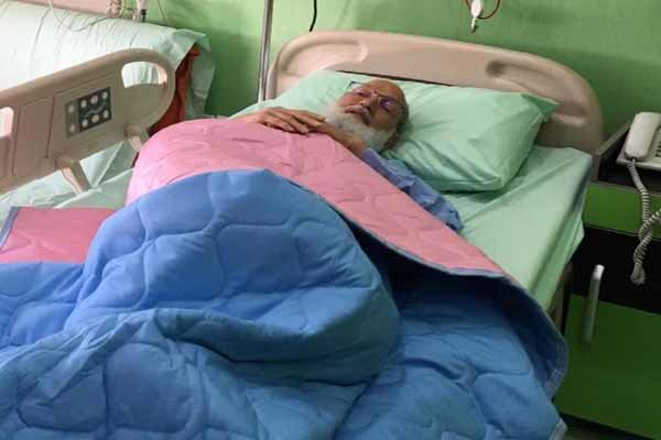 آیت اللہ شیخ عیسی قاسم ، تہران کے ایک اسپتال میں زیر علاج
