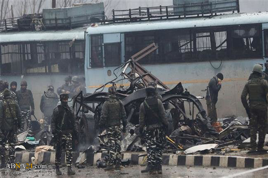 At least 44 Indian forces killed in bomb attack in Kashmir