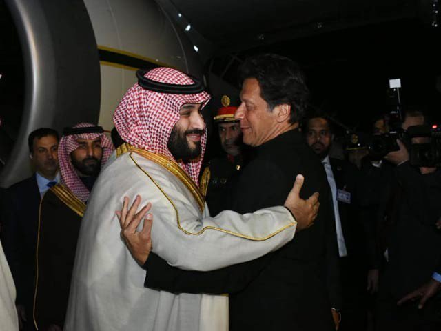 سعودی ولی عہد محمد بن سلمان دو روزہ دورے پر پاکستان پہنچ گئے
