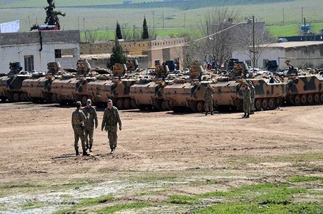 Suriye Sınırına Askeri Sevkiyat Devam Ediyor