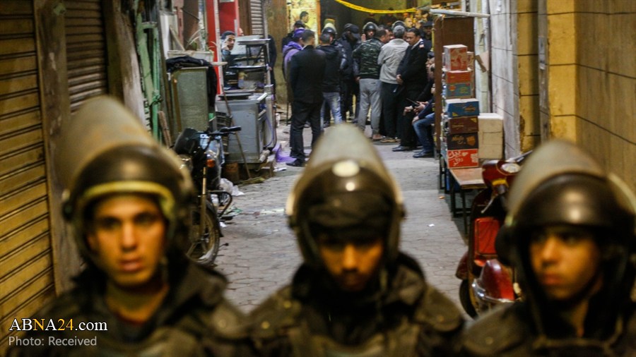 تقرير مصور/ تفجیر إرهابي نفسه أثناء عملية القبض عليه في القاهرة 