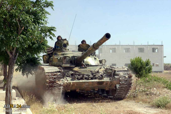 Syrian army kills terrorists, destroys two vehicles in Hama