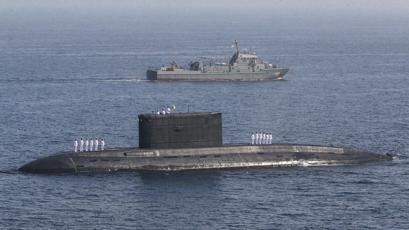 Misayl mula sa Ghadir Submarine 