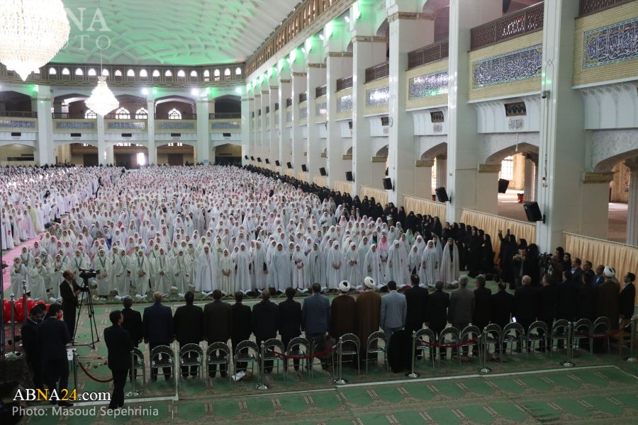 تقرير مصور/ ملتقى حفظ القرآن الكريم يشارك فيه 4000 تلميذة بمدينة تبريز