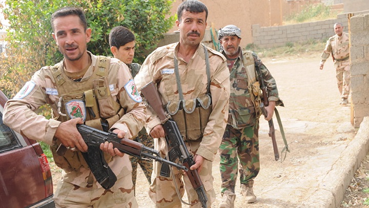 الحشد الشعبي يقتحم وادي الغدف في الصحراء الغربية بالأنبار