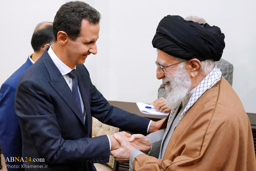 Photos: Imam Khamenei met with Syrian President