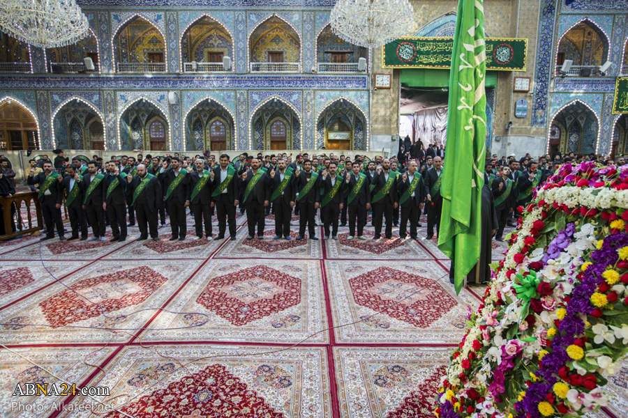 تقرير مصور/ خدمة أبي الفضل العباس (ع) يحتفلون بمولد الزهراء (ع)