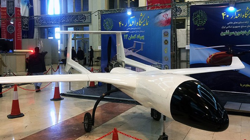 ایران میں کمان بارہ لڑاکا ڈرون طیاروں کی پیداواری لائن کا افتتاح