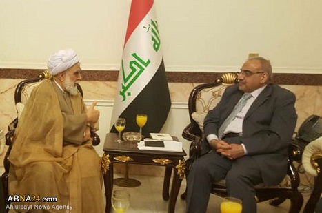 Irak Başbakanı Ayetullah Ahteri ile görüşmesinde: Dünya Ehlibeyt (a.s) Kurultayının üyeliğinde olmak benim için iftihardır