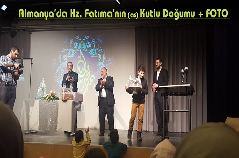 Almanya'da Hz. Fatıma'nın Kutlu Doğumu + FOTO