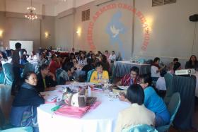 NCA လက္မွတ္ထုိး ၁၀ ဖြဲ႕မွ အမ်ိဳးသမီးမ်ား ၿငိမ္းခ်မ္းေရးျဖစ္စဥ္တြင္ ပုိမုိပါ၀င္ႏုိင္ေရး ႀကိဳးပမ္းမည္
