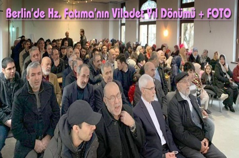 Berlin'de Hz. Fatıma'nın Viladet Yıl Dönümü + FOTO