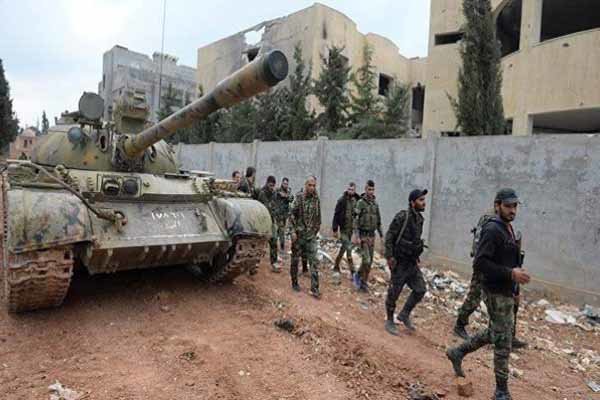 لاذقیہ میں 46 دہشتگرد ہلاک اور 20 شامی فوجی جاں بحق