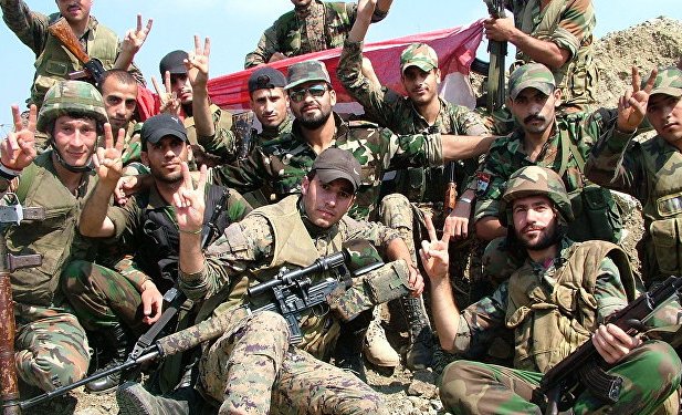 الجيش السوري يتصدى لهجمات ارهابية في جبل القلعة بريف اللاذقية