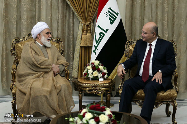 Pertemuan Pimpinan Majma dengan Presiden Irak di Baghdad