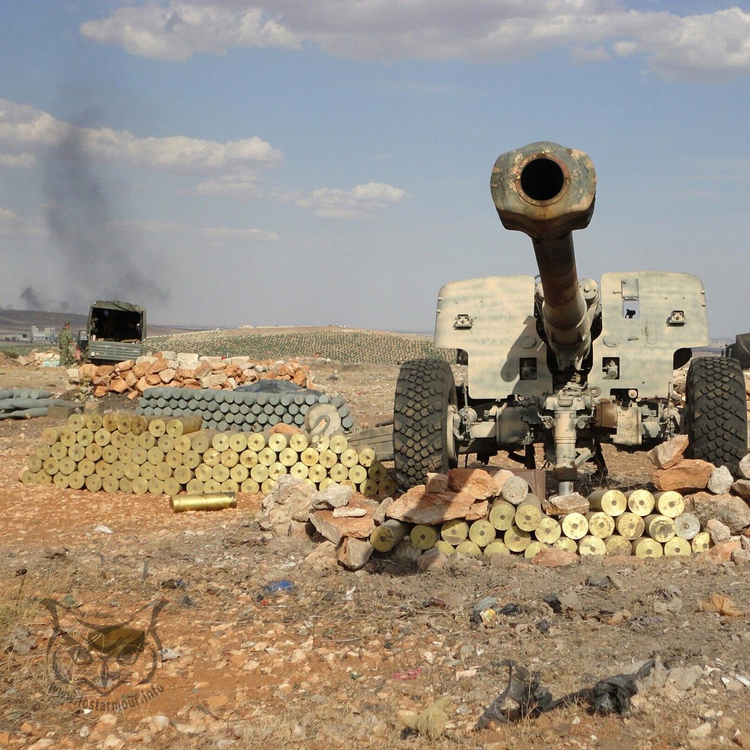 СМИ: сирийская артиллерия уничтожила два форпоста боевиков на севере провинции Хама