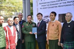 စီးပြားေရးဖြံ႔ၿဖိဳးေအာင္ ေဆာင္ရြက္မွသာ ၿငိမ္းခ်မ္းေရးျဖစ္စဥ္တိုးတက္ႏိုင္ဟု ေတာင္ကိုရီးယားသံအမတ္သံုးသပ္