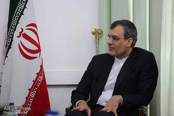 Iranian official holds talks with Chinese, Russian, German delegations over Syria