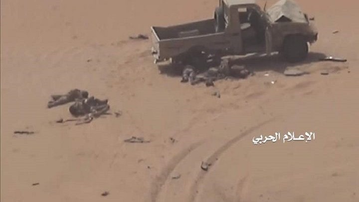 تدمير آلية عسكرية محملة بالمرتزقة ودك تجمعات للجنود السعوديين في نجران 