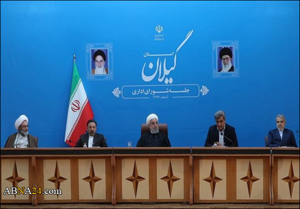 الرئيس روحاني: اميركا من تسعى للتفاوض مع ايران وليس العكس