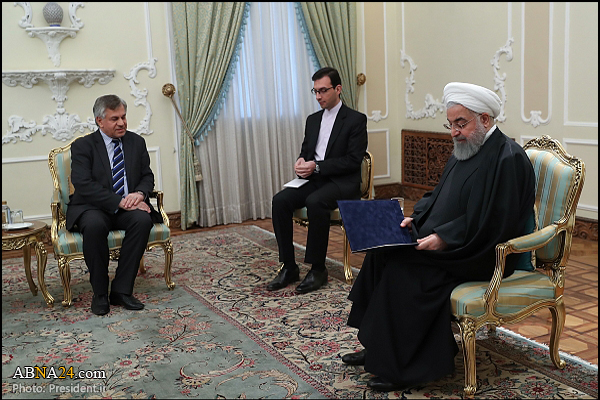 Pres. Rouhani: Iran-Iraq ties exceptional in region