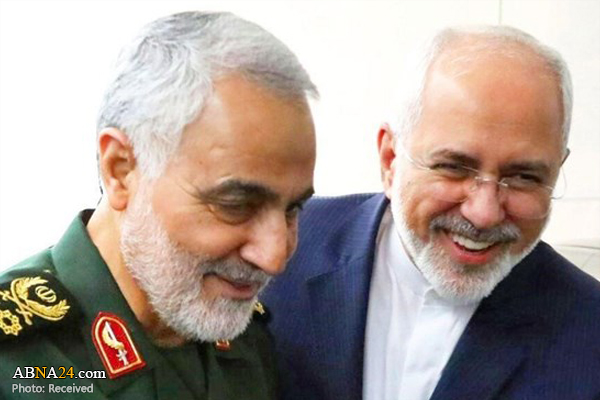 Iran's FM congratulates Gen. Soleimani over receiving special military order