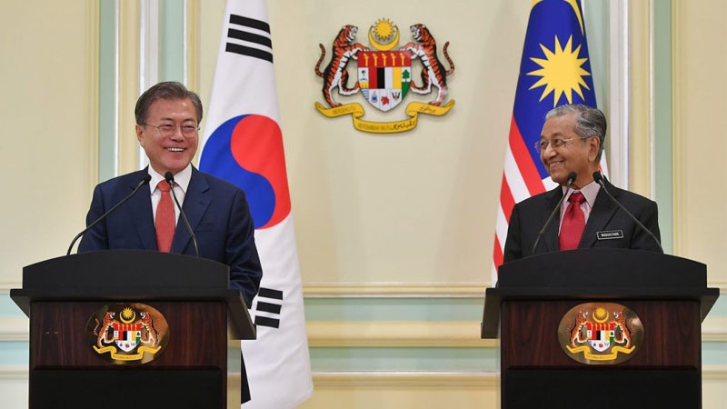 Timog Korea at Malaysia Mag-lakda ng MoU sa Libreng Kalakalan 