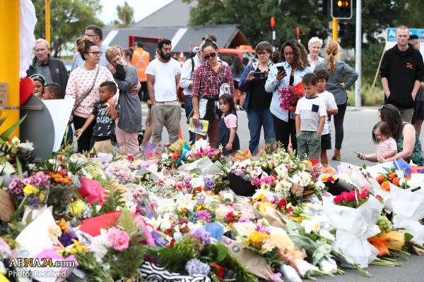 Photos: People of New Zealand sympathize with victims of terrorist incident