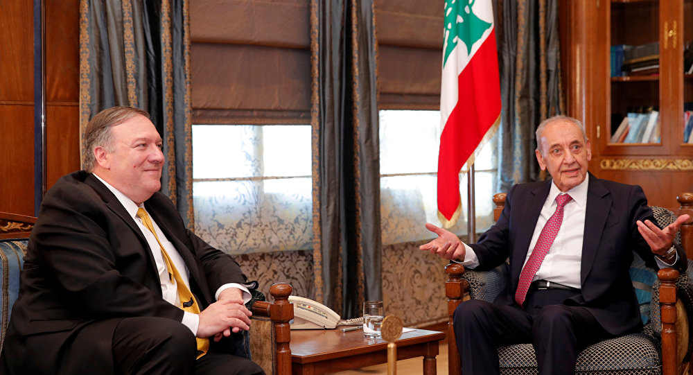  Le Liban à Pompeo: pas question de rallier une alliance arabe contre l’Iran
