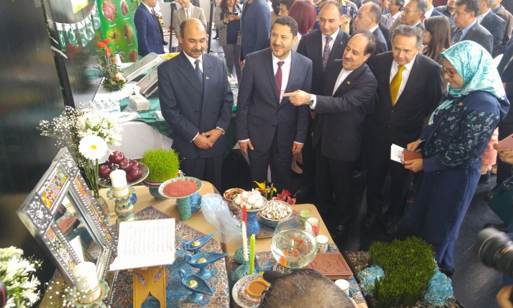 Message de paix au Sénat mexicain par le Noruz