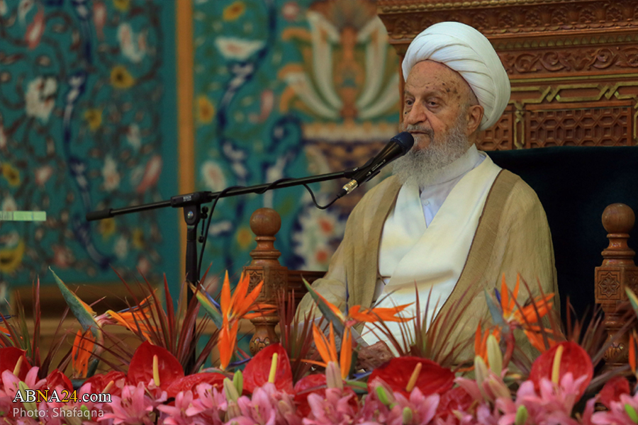 Ayatollah Makarem Shirazi:‎ "Iranian people are patient, enduring"