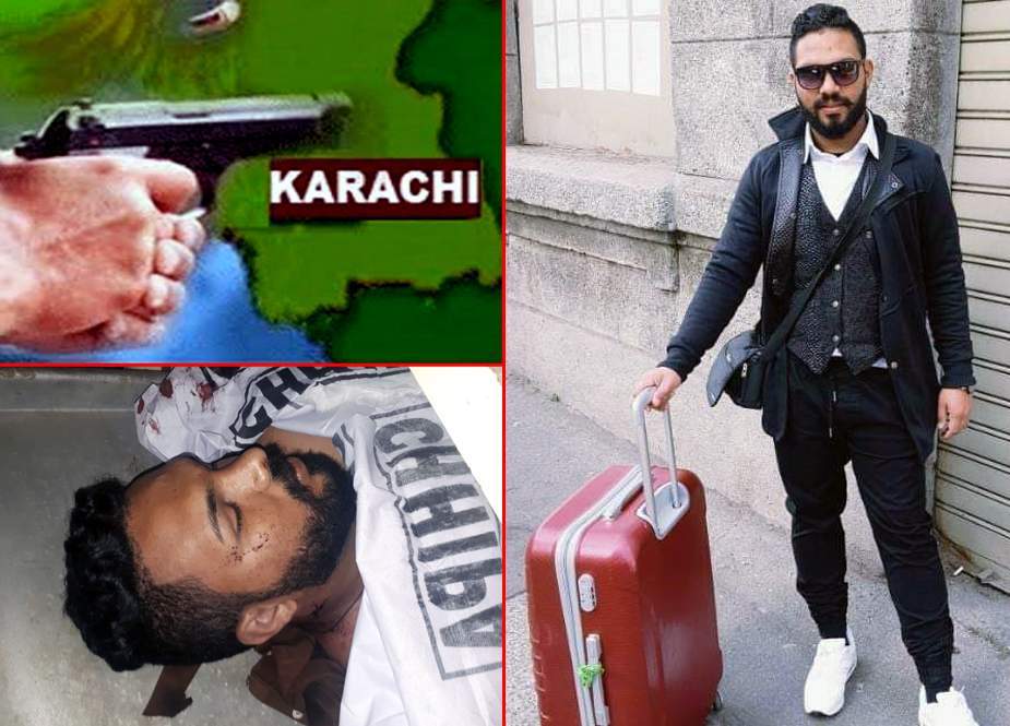 کراچی: اٹلی سے وطن واپسی پر وجاہت حسین فائرنگ سے جاں بحق