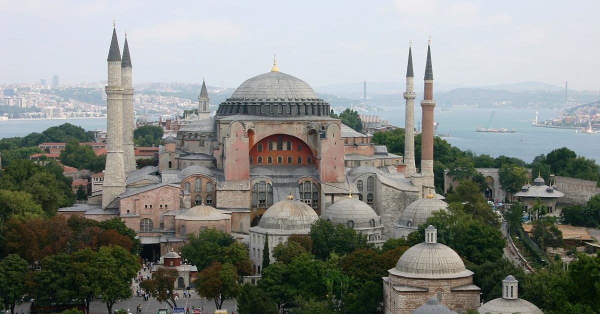 Ribuan Tunai Solat Jumaat Hagia Sophia Ribuan Tunai Solat Jumaat Hagia Sophia