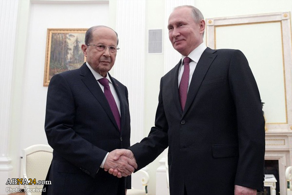Russian, Lebanese Presidents express support to Syria in combating terrorism