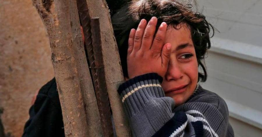 لەكەرتی غەززە 40 منداڵ كوژراون