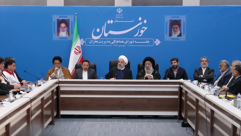 وائٹ ہاؤس پر نسل پرست اور جنگ پسند ٹولہ مسلط ہے: صدر روحانی