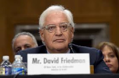 David Friedman: Beyaz Saray'daki Ekip İsrail Açısından Büyük Şans