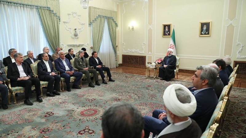 سیلاب متاثرین کی امداد میں رکاوٹیں ڈالنا سنگین جرم ہے، صدر ایران