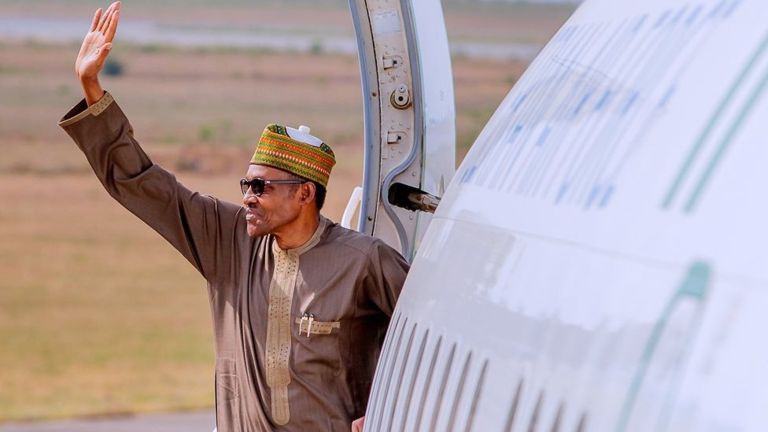 Shugaba Buhari yana ziyara a gabas ta tsakiya