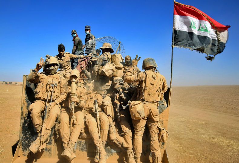 مقتل ثلاثة عناصر من داعش في سامراء بالعراق 